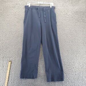 Old Navy Pants Womens Small Blue Basic Issue Cotton Blend Drawstring Pockets